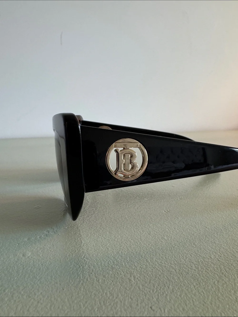 Burberry Oversized Square Black Sunglasses